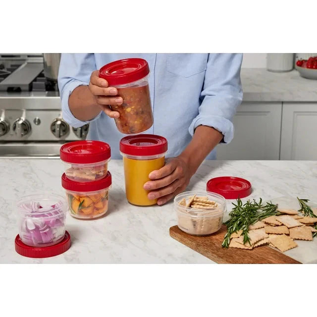 Rubbermaid Takealongs 12 Piece Food Storage Set, Red - Amado Deals - wholesale and distributors with free shipping in United States Rubbermaid Takealongs 12 Piece Food Storage Set, Red - Amado Deals - wholesale and distributors with free shipping in United States